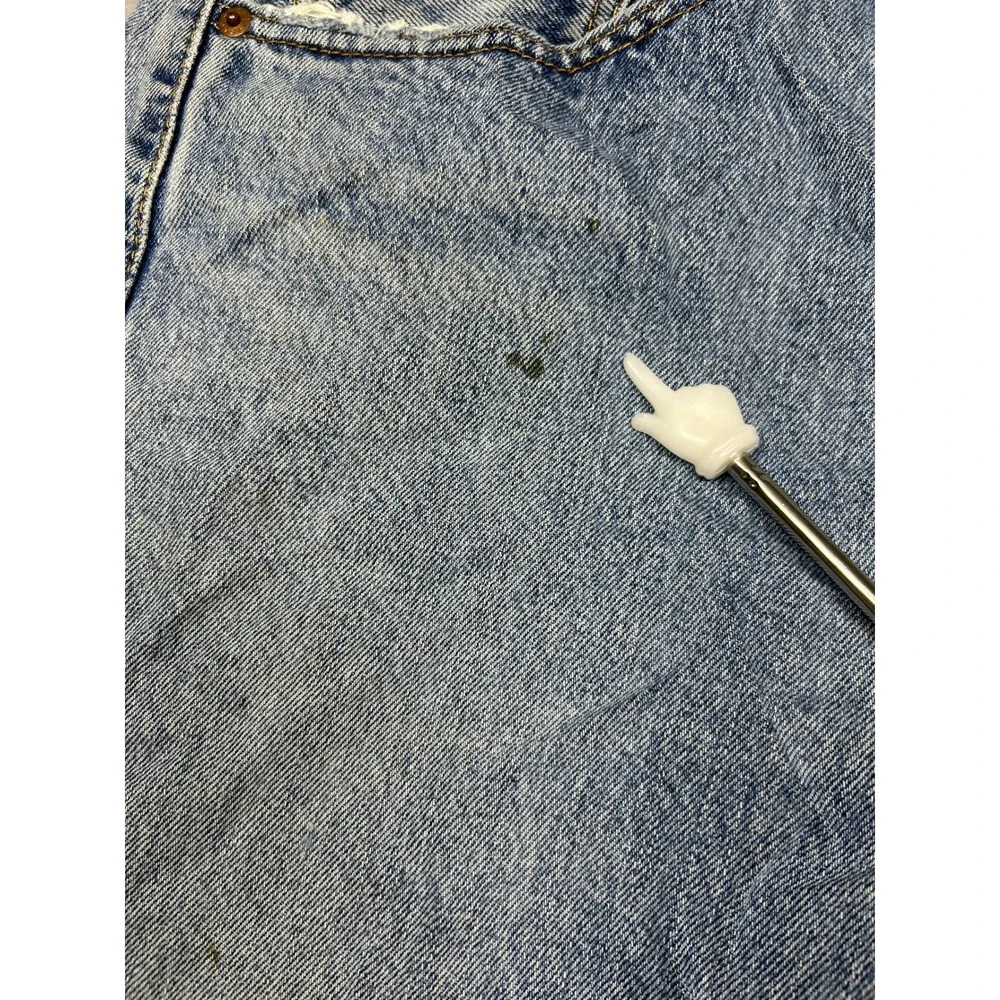 Levi's 505 Regular Fit Cotton Denim Light Wash Blue W34 L34 Mens